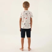 Arnetta 2984C Erkek Çocuk Bermuda Pijama Takım - 5