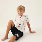 Arnetta 2984C Erkek Çocuk Bermuda Pijama Takım - 2