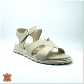 Janestt Kadın Hakiki Deri  Yumuşak Taban Sandalet 438-S-23 - 7