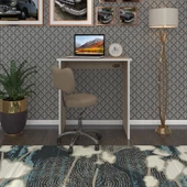 Kenzlife bilgisayar çalışma masası çambudivip 075*070*40 crd ofis sekreter laptop thumbnail 1