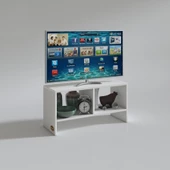 Kenzlife televizyon sehpası beyrut byz 040*120*30 tv ünitesi thumbnail 2