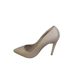 YAZKIŞ Kadın Siyah Ten Cilt 10cm ince Topuklu Stiletto Ayakkabı thumbnail 8