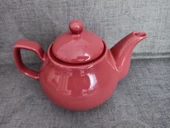TULU PORSELEN DEMLİK BORDO RENK - 4
