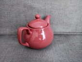 TULU PORSELEN DEMLİK BORDO RENK - 3