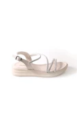 Papuçcity Sprs 02824 Kadın Günlük Taşlı Sandalet - 7