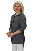 Kadın Cep Taşlı Ayrobin Gömlek BGL-ST03699 thumbnail 10