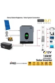 Sako E-sun 1.6 Kw 12 V Mppt Tam Sinüs Akıllı İnverter thumbnail 4