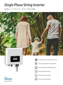 Deye Şebeke Bağlantılı 3 Kw Mppt Monofaze On Grid 3 Kva İnverter - 4
