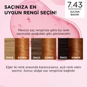 L’Oréal Paris Excellence Creme 7.43 Sultan Bakırı Saç Boyası - 7