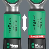 Wera Safe-Torque A 1 Set 1, 1/4" Kare, 2-12 Nm - 5