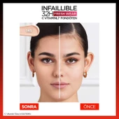 L'Oréal Paris Infaillible 32H Fresh Wear C Vitaminli Fondöten - 145 Rose Beige - 5
