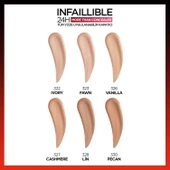 L'Oréal Paris Infaillible 24H Tüm Yüze Uygulanabilir Kapatıcı - 327 Cashmere - 8