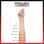 L'Oréal Paris Infaillible 24H Tüm Yüze Uygulanabilir Kapatıcı - 327 Cashmere - 7