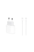 Apple Iphone 15 Pro Max 20w Şarj Adaptörü Ve Şarj Kablosu Type-c to type-c Seti Orijinal - 1