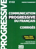 Communication progressive du français C1 C2 Avec 700 exercices  Livre + Corriges + Audios - 3
