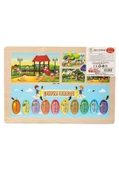 Playwood Ahşap Eğitici Puzzle Oyun Parkı Ony176 - 2