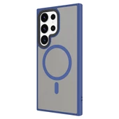 Samsung Galaxy S24 Ultra Kılıf Sert PC Arka Yüzey Wireless Şarj Özellikli Flet Magsafe Kapak thumbnail 11