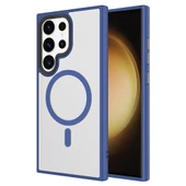 Samsung Galaxy S24 Ultra Kılıf Sert PC Arka Yüzey Wireless Şarj Özellikli Flet Magsafe Kapak thumbnail 5