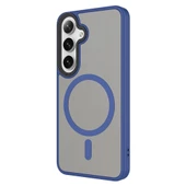 Samsung Galaxy S24 Plus Kılıf Sert PC Arka Yüzey Wireless Şarj Özellikli Flet Magsafe Kapak thumbnail 11