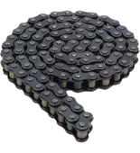 Motosiklet Teker Zinciri 428 / 128 Bakla Oringsiz Düz Siyah Zincir 428*128 L _Supermoto thumbnail 1