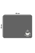 Valerine Life Kahve Makinesi Matı Su Geçirmez Kaymaz Yıkanabilir Çaycı, Çay Espresso Makinesi Pad 35x45cm 27240111 - 4