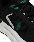 U.s. Polo Assn. Jacky 4Fx Erkek Siyah-Yeşil Koşu&Antrenman Ayakkabı - 7