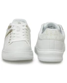 U.s. Polo Assn. Lesli 4FX Kadın Beyaz Sneaker Ayakkabı - 5