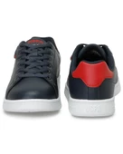 U.s. Polo Assn. Costa 4Fx Erkek Lacivert-Kırmızı Sneaker Ayakkabı - 5