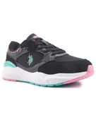 U.s. Polo Assn. Blossom 4Fx Kadın Siyah-Mint-Pembe Sneaker Ayakkabı - 2