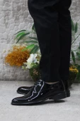 Pierre Cardin 70PC20 Siyah Rugan Damat Ayakkabısı Takım Ayakkabısı Erkek Klasik Ayakkabı thumbnail 3
