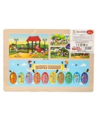 Playwood Ahşap Eğitici Puzzle Oyun Parkı Ony-178 - 2