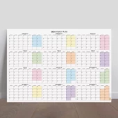 2025 Yıllık Planlayıcı Duvar Takvimi, 2025 Planlayıcı Takvim, 2025 Year Planner - 3