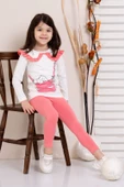 Bebe Yaka Çanta Baskılı Çocuk Takım %100 PAMUK (bPBtpiKGfSRJS) - 4