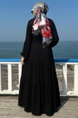 Asil Siyah Elbise - 4