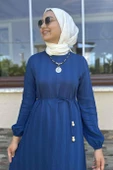 Seda İndigo Elbise - 2