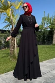 Dilek Siyah Elbise - 7
