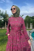 Betül Gül Kurusu Elbise - 8