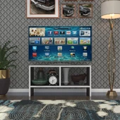 Kenzlife televizyon sehpası beyrut gri 040*150*30 tv ünitesi thumbnail 1