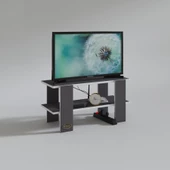 Kenzlife televizyon sehpası bangkok gri 040*150*30 tv ünitesi thumbnail 2