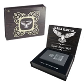 Beşiktaş Orijinal Lisanslı Kalem Termo Deri Defter Vip Set Ahşap Kutulu - 2