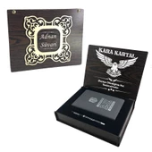 Beşiktaş Orijinal Lisanslı Kalem Termo Deri Defter Vip Set Ahşap Kutulu - 7