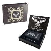 Beşiktaş Orijinal Lisanslı Kalem Termo Deri Defter Vip Set Ahşap Kutulu - 1