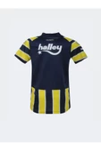 Fenerbahçe Orijinal Çubuklu Çocuk Forma Set - 3