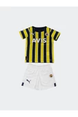 Fenerbahçe Orijinal Çubuklu Çocuk Forma Set - 1