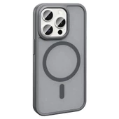 Vendas iPhone 15 Pro Max Kılıf Magsafe Şarj Özellikli Mat Arka Yüzey Zore Sio Kapak - 4