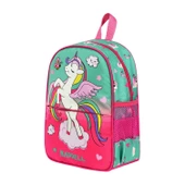 Waddell Pembe Unicorn Desenli Anaokulu Kreş Sırt Çantası 24108 - 4