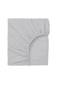 3 Adet 40 x 80 + 10 cm Anne Yanı Lastikli Penye Kumaş Bebek Çarşafı - 2