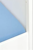 2 Adet 40 x 80 + 10 cm Anne Yanı Lastikli Penye Kumaş Bebek Çarşafı - 8