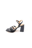 Papuçcity Wzy 02709 9 Cm Topuklu Kadın Sandalet Ayakkabı - 3
