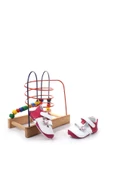 PapuçSepeti 3938 Rahat Ortopedik Taban Deri İlk Adım Kız Bebek Ayakkabısı - 1